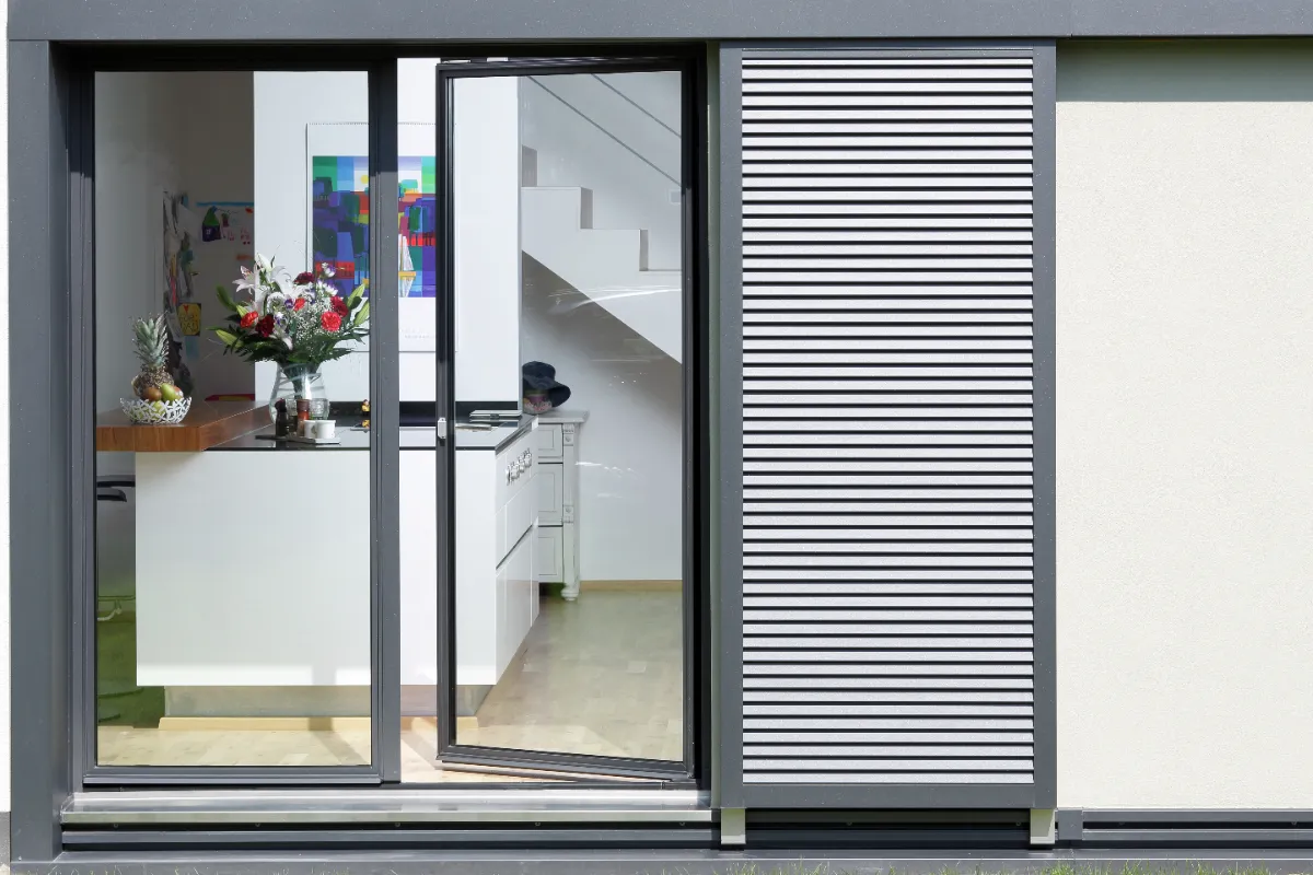 Aluminium Glas Balkontür